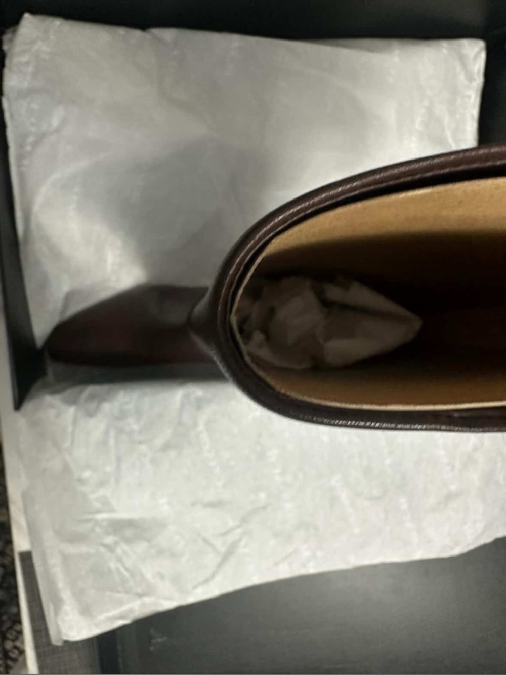 Coach Requel Boots Brown leather size US 8 New in box 398$ - Picture 7 of 9